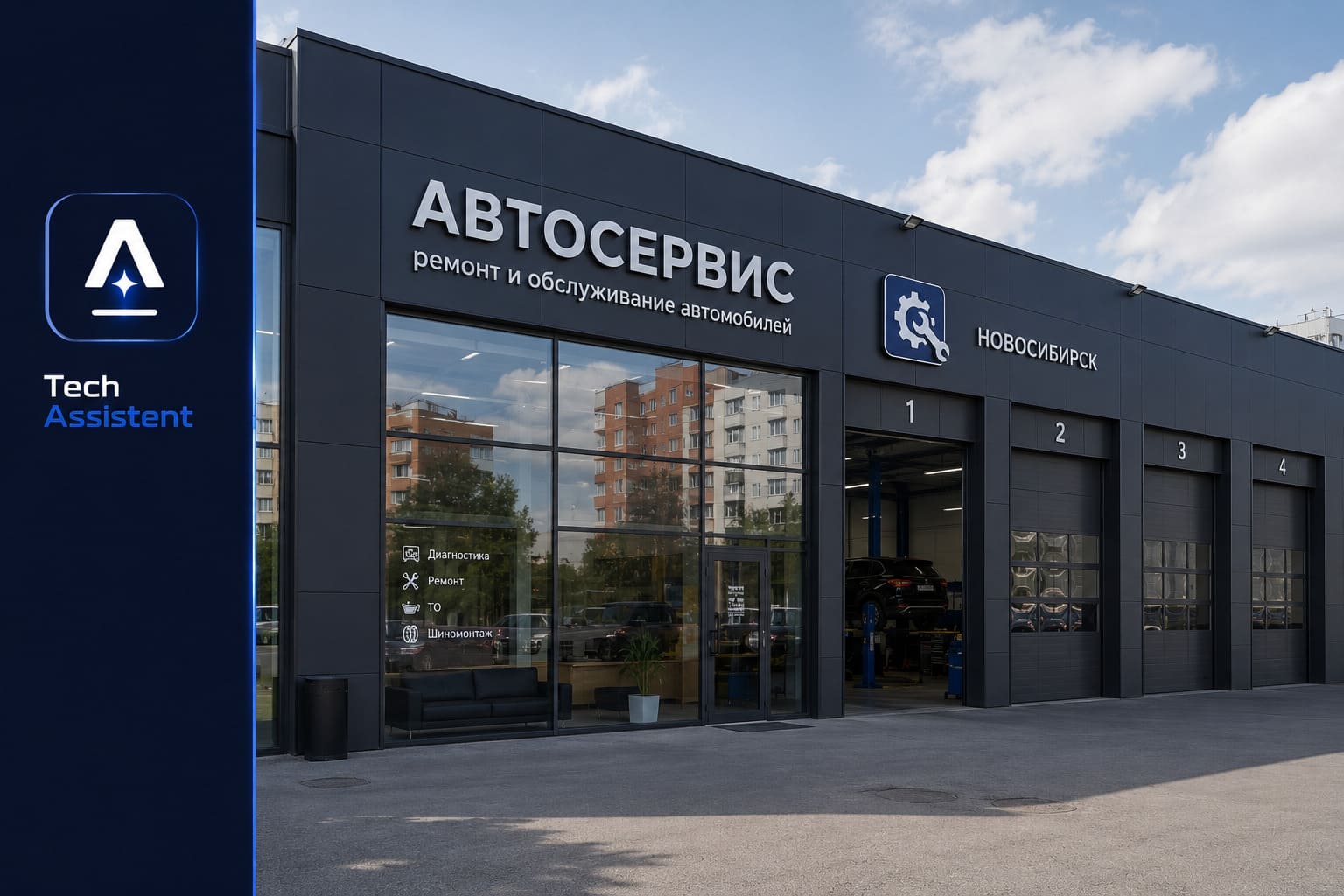 Автосервис, Новосибирск